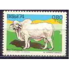 SB0864M-SELO ANIMAIS BRASILEIROS, TABAPUÃ - 1974 - MINT