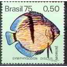 SB0890M-SELO PEIXES BRASILEIROS DE ÁGUA DOCE, MORERÊ - 1975 - MINT