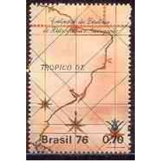 SB0924M-SELO CENTENÁRIO DA DIRETORIA DE HIDROGRAFIA E NAVEGAÇÃO DA MARINHA (DO BLOCO) - 1976 - MINT