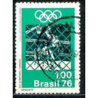 SB0933U-SELO 21º JOGOS OLÍMPICOS - MONTREAL/CANADÁ, BASQUETE - 1976 - U