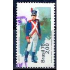 SB0970U-SELO HOMENAGEM À MARINHA DO BRASIL, FUZILEIRO - 1976 - U