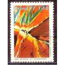 SB0977M-SELO ANO MUNDIAL DO REUMATISMO - 1977 - MINT