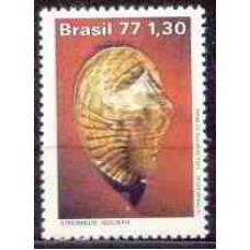 SB0993M-SELO MOLUSCOS DO BRASIL, STROMBUS - 1977 - MINT