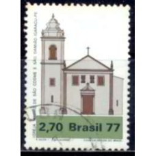 SB1024U-SELO ARQUITETURA RELIGIOSA NO BRASIL - IGREJAS, MATRIZ IGARAÇU - 1977 - U
