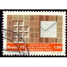 SB1033U-SELO CRIAÇÃO DA ESCOLA SUPERIOR DE ADMINISTRAÇÃO POSTAL - 1978 - U