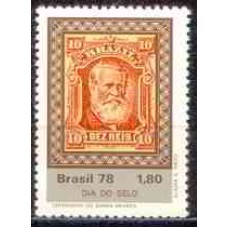 SB1044M-SELO DIA DO SELO - CENTENÁRIO DO BARBA BRANCA - 1978 - MINT