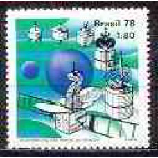 SB1054M-SELO TERCEIRA ASSEMBLEIA DAS PARTES DO INTELSAT - 1978 - MINT