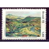 SB1070M-SELO PAISAGEM BRASILEIRA NA PINTURA, SABARÁ - 1978 - MINT SB1070M-SELO PAISAGEM BRASILEIRA NA PINTURA, SABARÁ - 1978 - MINT