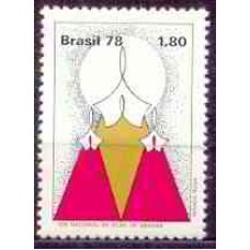 SB1074M-SELO DIA NACIONAL DE AÇÃO DE GRAÇAS - 1978 - MINT