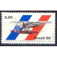 SB1146M-SELO CINQUENTENÁRIO DA 1ª TRAVESSIA AEROPOSTAL DO ATLÂNTICO SUL - 1980 - MINT SB1146M-SELO CINQUENTENÁRIO DA 1ª TRAVESSIA AEROPOSTAL DO ATLÂNTICO SUL - 1980 - MINT