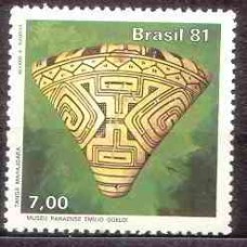 SB1195M-SELO MUSEUS DE CIÊNCIA, MUSEU EMÍLIO GOELDI - 1981 - MINT