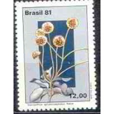 SB1220M-SELO FLORA BRASILEIRA - FLORES DO PLANALTO CENTRAL, EREMANTHUS - 1981 - MINT