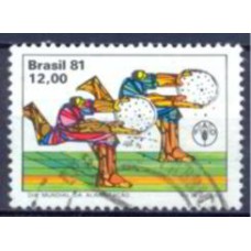 SB1224U-SELO 1º DIA MUNDIAL DA ALIMENTAÇÃO - 1981 - U