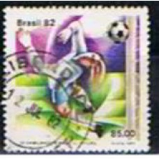 SB1247U-SELO XII CAMPEONATO MUNDIAL DE FUTEBOL NA ESPANHA, DEFESA - 1982 - U