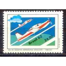 SB1287M-SELO DIA DA INDÚSTRIA AERONÁUTICA BRASILEIRA - 1982 - MINT