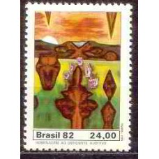 SB1300M-SELO HOMENAGEM AO DEFICIENTE AUDITIVO - 1982 - MINT