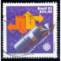 SB1320U-SELO ANO MUNDIAL DAS COMUNICAÇÕES - 1983 - U SB1320U-SELO ANO MUNDIAL DAS COMUNICAÇÕES - 1983 - U