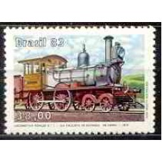 SB1328M-SELO PRESERVAÇÃO DO PATRIMÔNIO FERROVIÁRIO BRASILEIRO, FOWLER - 1983 - MINT