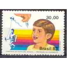 SB1332M-SELO CAMPANHA DE VACINAÇÃO INFANTIL, POLIOMIELITE - 1983 - MINT