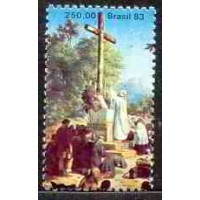 SB1346M-SELO SESQUICENTENÁRIO DE NASCIMENTO DO PINTOR VICTOR MEIRELLES (DO BLOCO) - 1983 - MINT