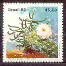 SB1351M-SELO FLORA BRASILEIRA - CACTÁCEAS, XIQUE-XIQUE - 1983 - MINT