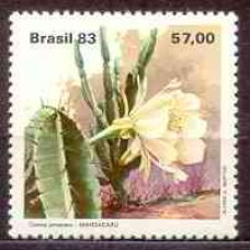 SB1353M-SELO FLORA BRASILEIRA - CACTÁCEAS, MANDACARU - 1983 - MINT