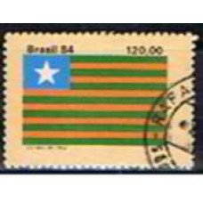 SB1427U-SELO BANDEIRAS DOS ESTADOS DO BRASIL IV, PIAUÍ - 1984 - U