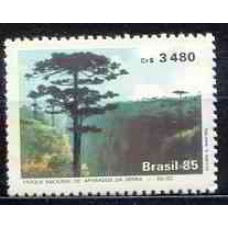 SB1484M-SELO PARQUE NACIONAL DE APARADOS DA SERRA, 3480 - 1985 - MINT
