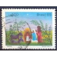 SB1494U-SELO NATAL - PINTURAS, NASCIMENTO - 1985 - U SB1494U-SELO NATAL - PINTURAS, NASCIMENTO - 1985 - U