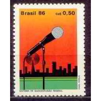SB1521M-SELO SISTEMA DE RADIODIFUSÃO FEDERAL - 1986 - MINT SB1521M-SELO SISTEMA DE RADIODIFUSÃO FEDERAL - 1986 - MINT