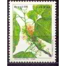 SB1523M-SELO PRESERVAÇÃO DA FLORA, URTIGÃO - 1986 - MINT