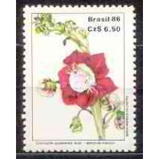 SB1524M-SELO PRESERVAÇÃO DA FLORA, ABRICÓ DE MACACO - 1986 - MINT