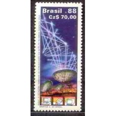 SB1617N-SELO ANSAT 10 - ESTAÇÕES TERRENAS DE COMUNICAÇÃO VIA SATÉLITE - 1988 - N