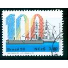 SB1670U-SELO CENTENÁRIO DA COMPANHIA DE NAVEGAÇÃO LLOYD BRASILEIRO - 1990 - U