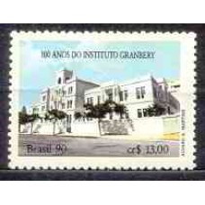 SB1695M-SELO CENTENÁRIO DO INSTITUTO DE ENSINO GRANBERY - 1990 - MINT
