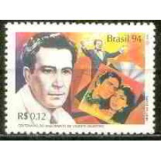 SB1913M-SELO CENTENÁRIO DO NASCIMENTO DO CANTOR VICENTE CELESTINO - 1994 - MINT
