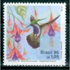 SB1994M-SELO EXPOSIÇÃO FILATÉLICA ESPAMER - BEIJA-FLORES, TOPETE - 1996 - MINT 