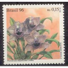 SB2007M-SELO 15ª CONFERÊNCIA MUNDIAL DE ORQUÍDEAS, PROMENAEA ST - 1996 - MINT