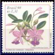 SB2171M-SELO FLORES DO CERRADO, PAU-SANTO - 1998 - MINT