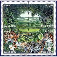 SB2285MQ-QUADRA PRESERVAÇÃO DO MEIO AMBIENTE - 2000 - MINT SB2285MQ-QUADRA PRESERVAÇÃO DO MEIO AMBIENTE - 2000 - MINT