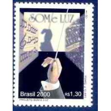 SB2353M-SELO PROJETO SOM E LUZ - 2000 - MINT