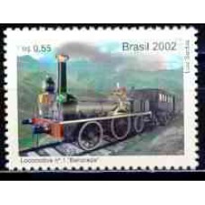 SB2488M-SELO TRENS ANTIGOS - MARIA-FUMAÇA, BARONEZA - 2002 - MINT