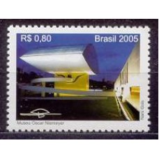 SB2608M-SELO MUSEU OSCAR NIEMEYER - 2005 - MINT