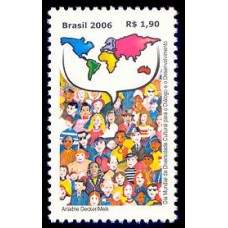 SB2649M-SELO DIA MUNDIAL DA DIVERSIDADE CULTURAL - 2006 - MINT