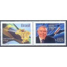 SB2853M.08-SELO PERS. BAND. IPÊ HOR./ROBERTO GESTA DE MELO GESTÃO HONROSA CONFEDERAÇÃO BRASILEIRA DE ATLETISMO -13 -MINT