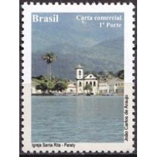 SB3042MD-SELO DESPERSONALIZADO MARAVILHAS DO RIO, IGREJA DE SANTA RITA - PARATY - 2010 - MINT SB3042MD-SELO DESPERSONALIZADO MARAVILHAS DO RIO, IGREJA DE SANTA RITA - PARATY - 2010 - MINT