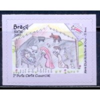 SB3051M-SELO NATAL, PRESÉPIO - 2010 - MINT
