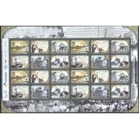 SB3441MF-FOLHA 4 SEXTILHAS 150 ANOS DE NASCIMENTO DO MARECHAL CÂNDIDO RONDON - 2015 - MINT SB3441MF-FOLHA 4 SEXTILHAS 150 ANOS DE NASCIMENTO DO MARECHAL CÂNDIDO RONDON - 2015 - MINT