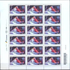 SB3700MF-FOLHA 18 SELOS MERCOSUL - TRANSPORTE PÚBLICO - METRÔ DE SALVADOR - 2017 - MINT
