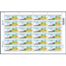 SB3875MF-FOLHA 24 SELOS RELAÇÕES DIPLOMÁTICAS BRASIL - SUÍÇA - 2019 - MINT